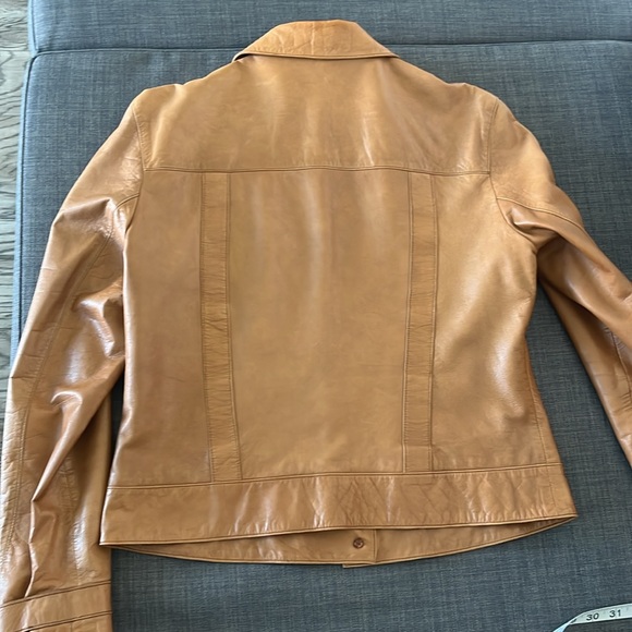 Luisa Cerano soft leather jacket size 38, US8 - Picture 12 of 15
